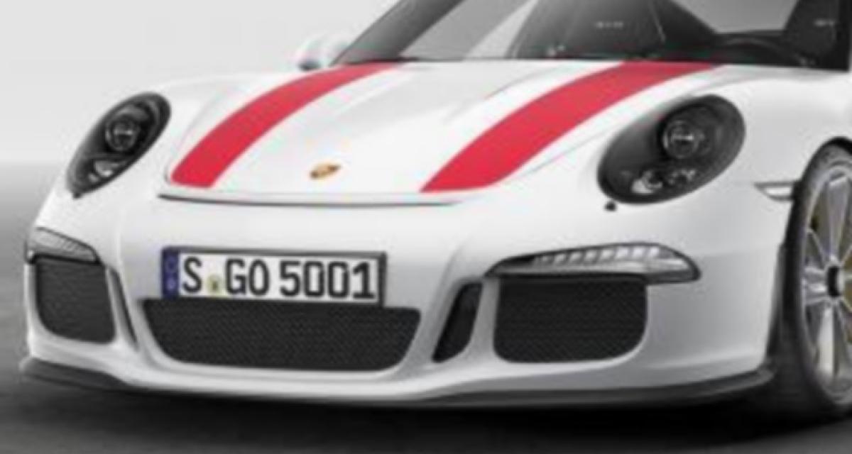 Genève 2016 : la Porsche 911R en avance ?