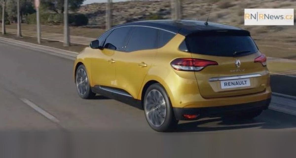 Genève 2016 : le Renault Scenic IV montre son arrière et son intérieur