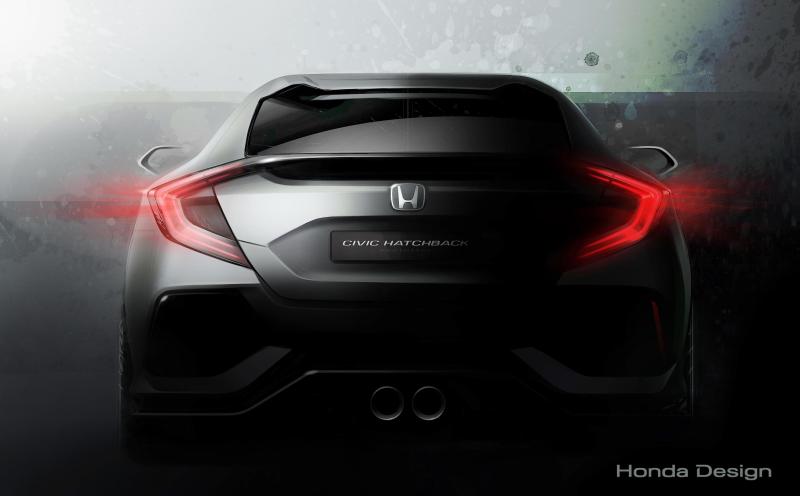  - Genève 2016 : Honda Civic 1