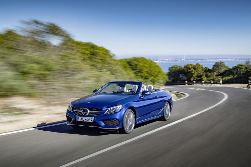  - Genève 2016 : Mercedes Classe-C Cabrio 1