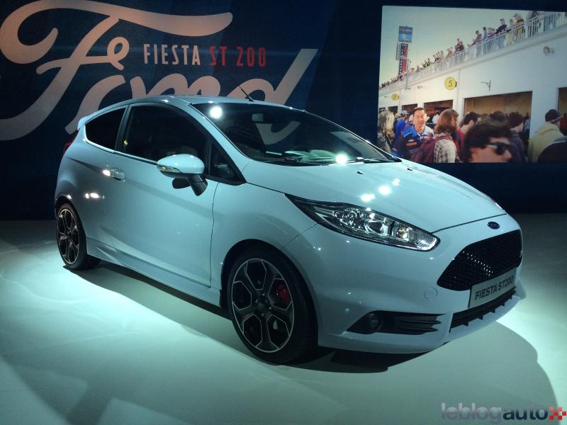  - Genève 2016 live : Ford Fiesta ST200 1