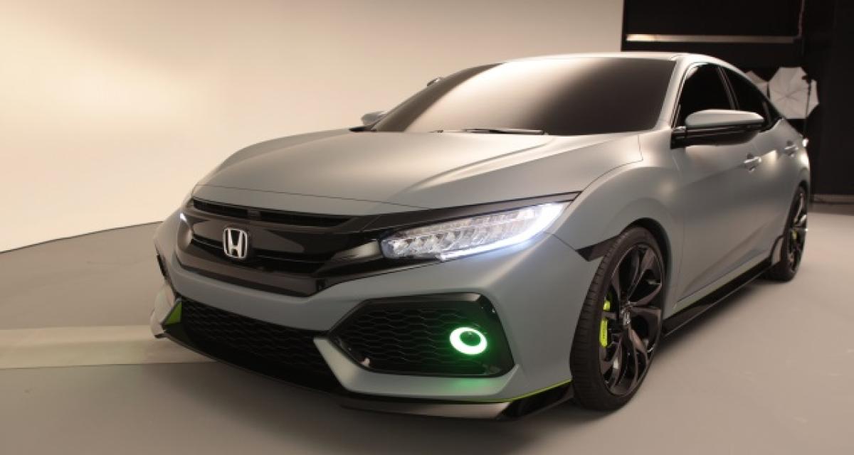 Genève 2016 : Exclusivité - la Honda Civic prend la pose