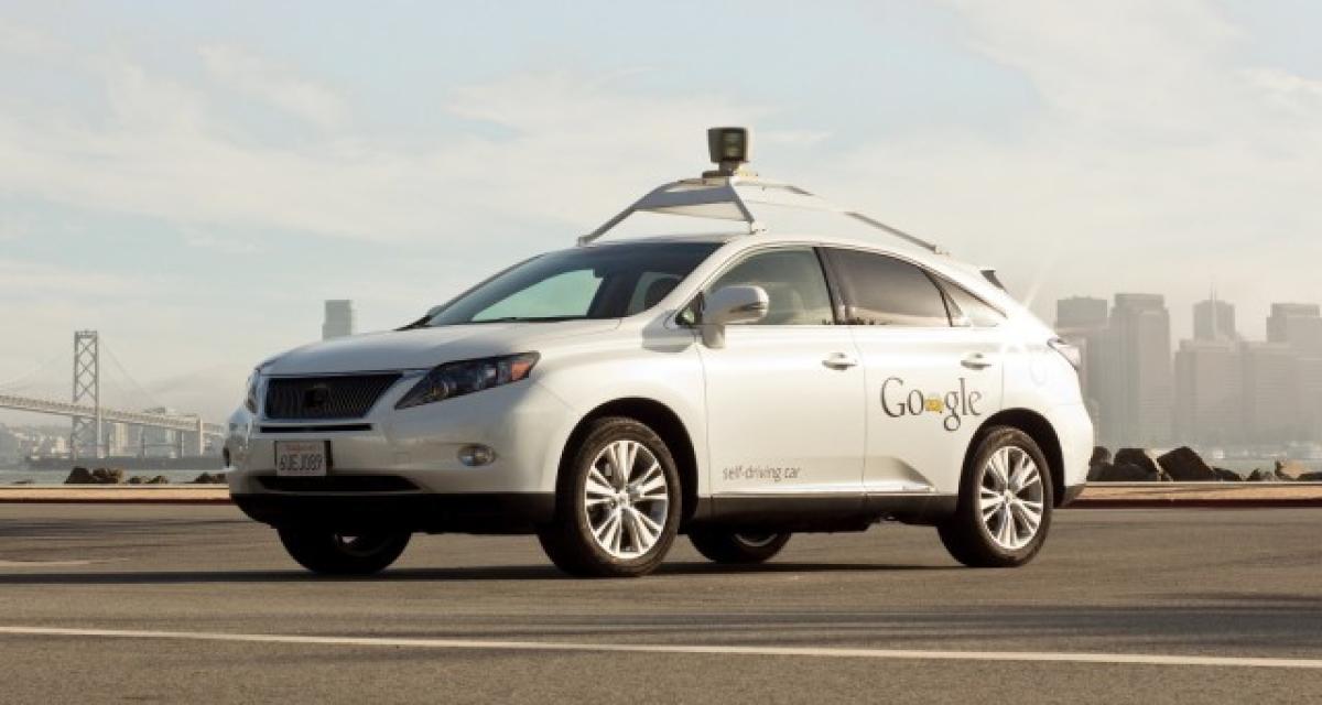 Une voiture autonome de Google responsable d'un accrochage
