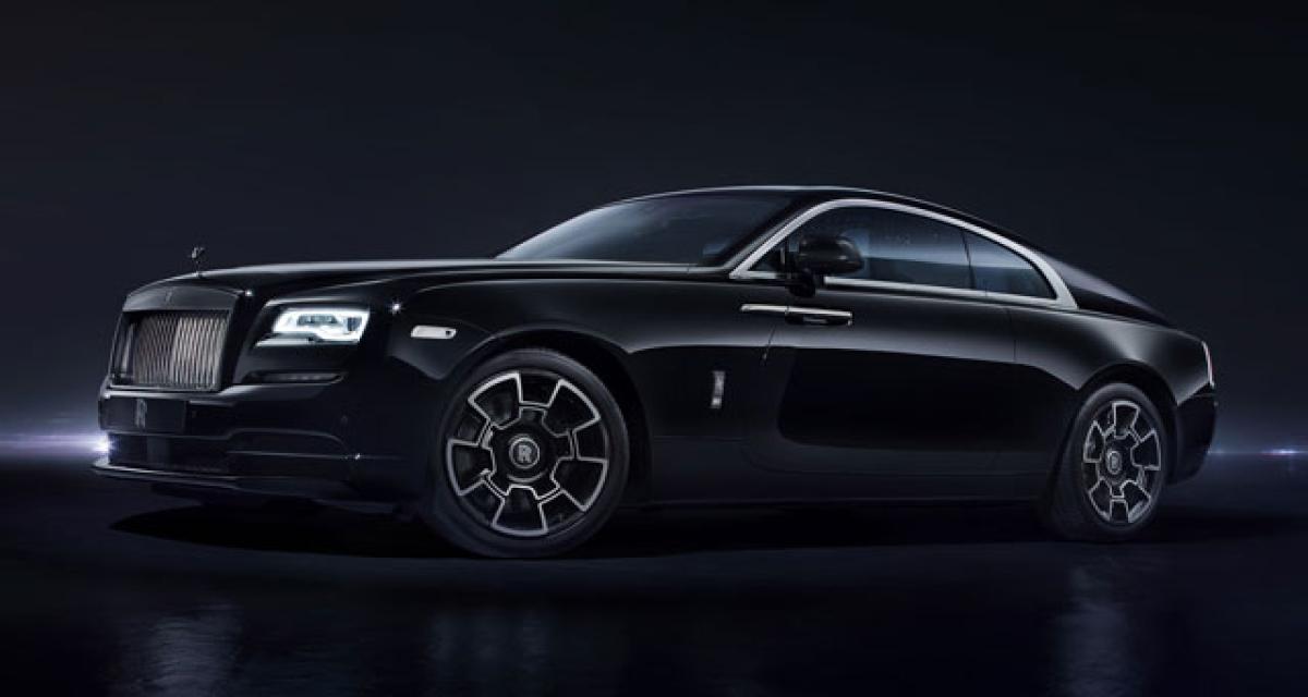 Genève 2016 : Rolls-Royce Black Badge