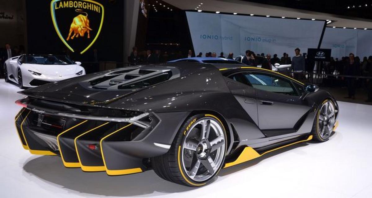 Genève 2016 live : Lamborghini Centenario LP770-4