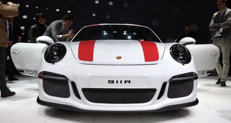  - Genève 2016 live : Porsche 911 R