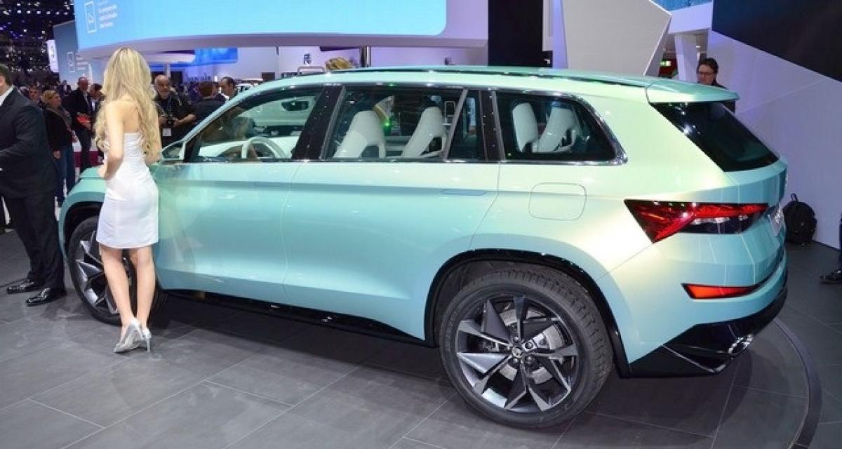 Genève 2016 live : Škoda VisionS Concept