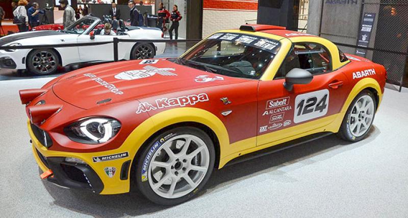  - Genève 2016 live : Abarth 124 spider et Abarth 124 rally