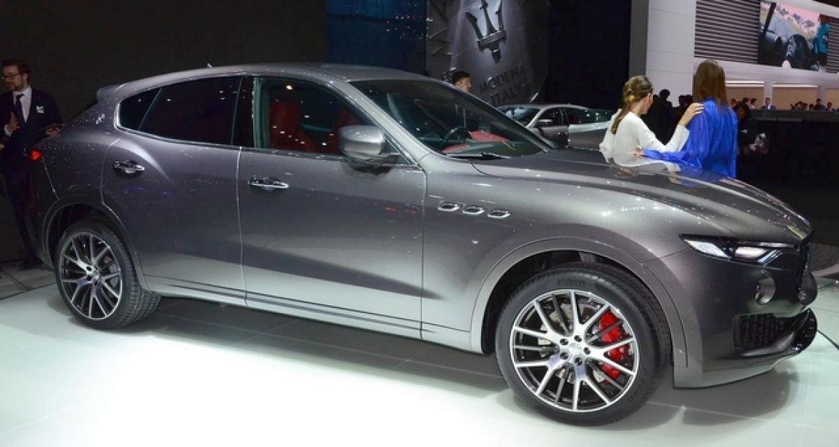 Maserati Levante : hybride rechargeable en approche