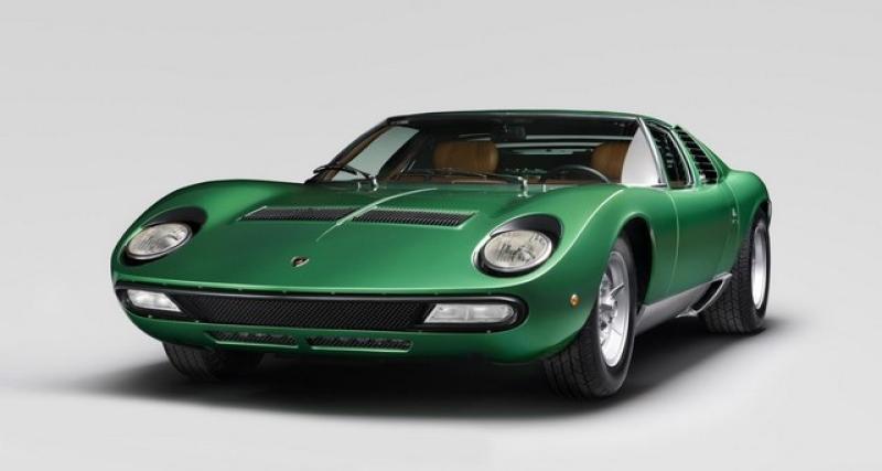  - L'une des toutes premières Lamborghini Miura SV restaurée