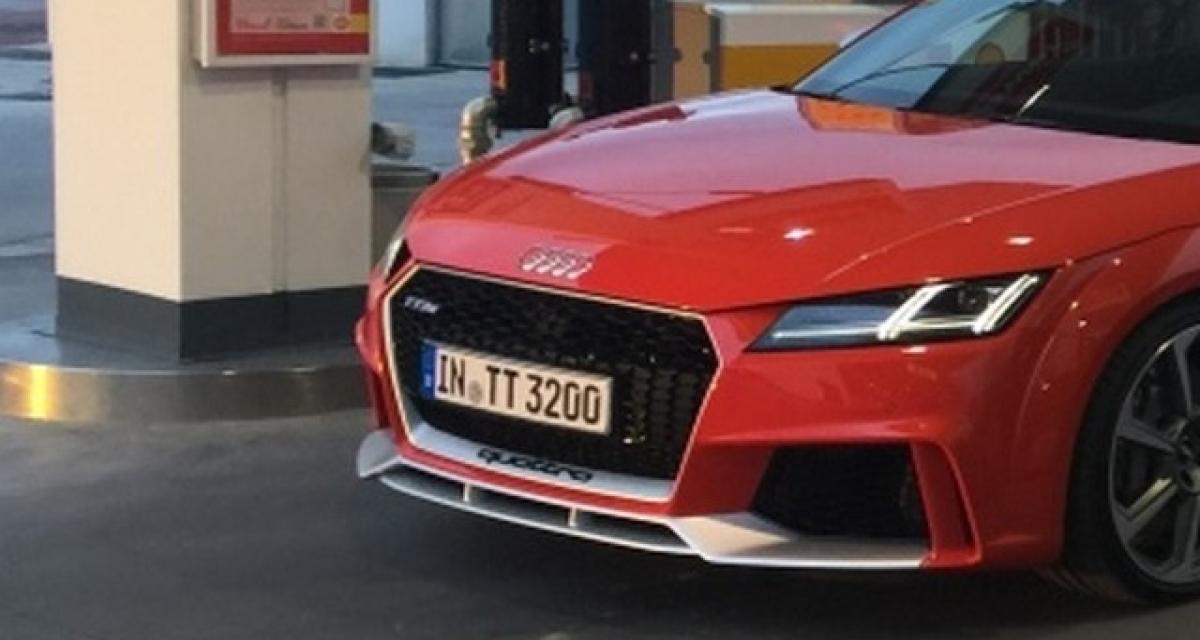 Spyshots : Audi TT RS