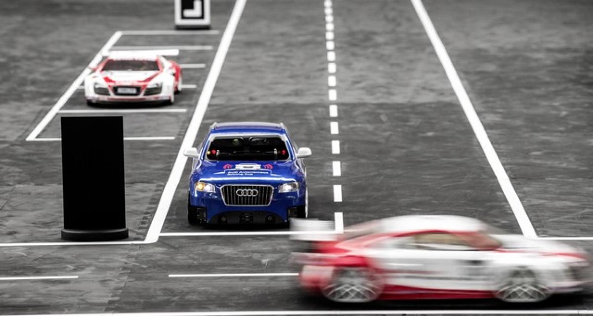 Audi Autonomous Driving Cup : la conduite autonome en Q5 miniature