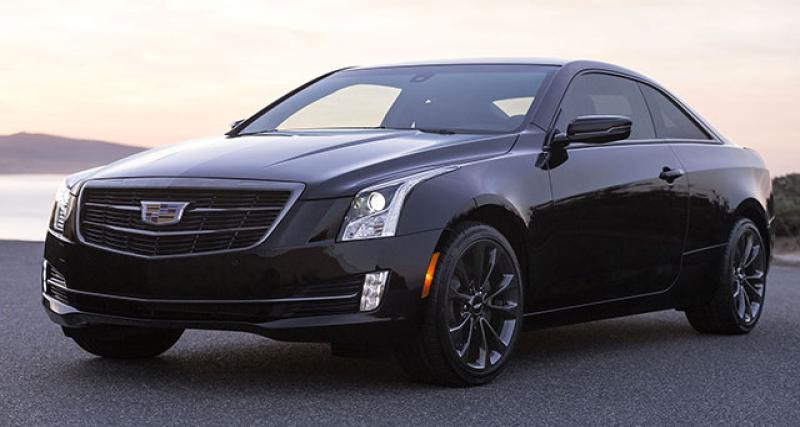  - Black Chrome pour les Cadillac ATS et CTS