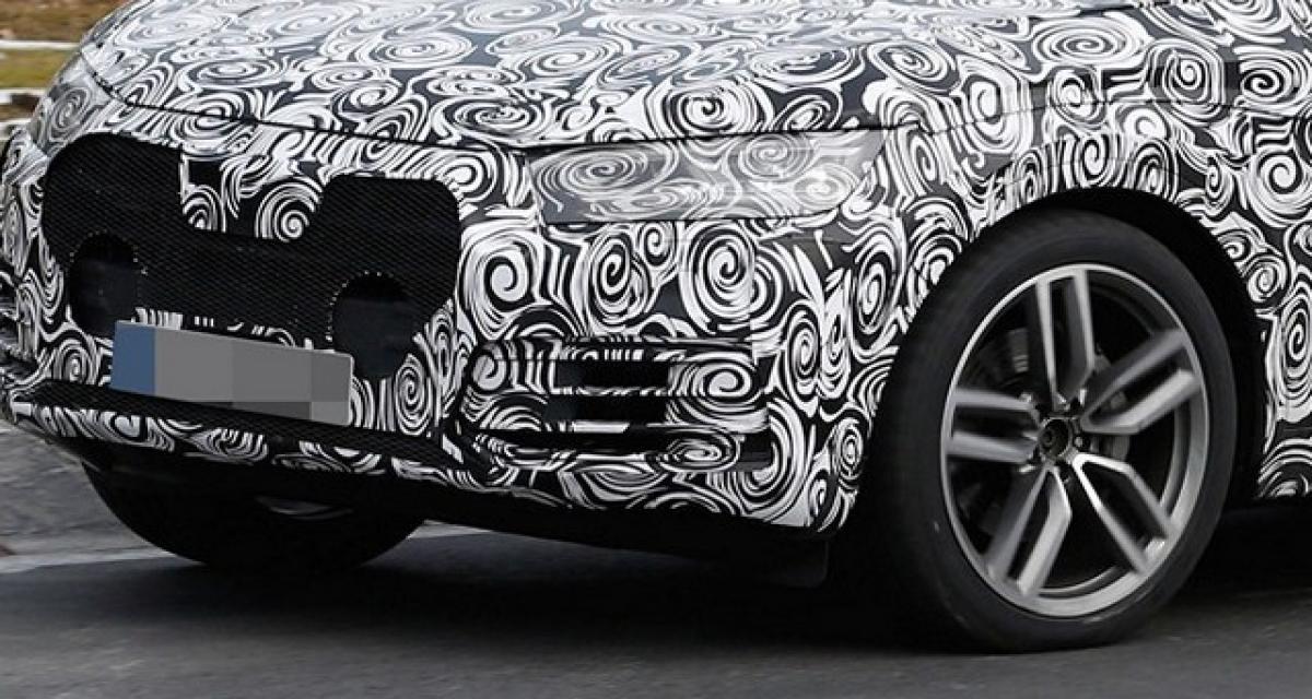 Spyshots : Audi Q5 au Nürburgring