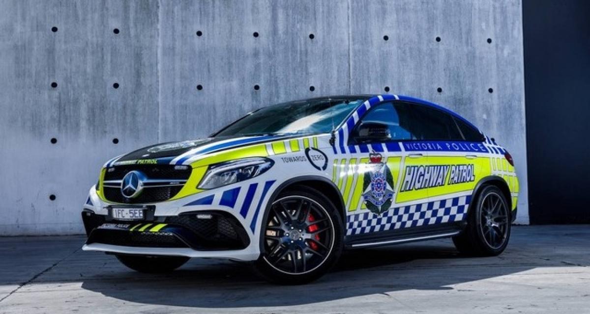 Un Mercedes GLE 63 AMG S Coupé pour la police australienne