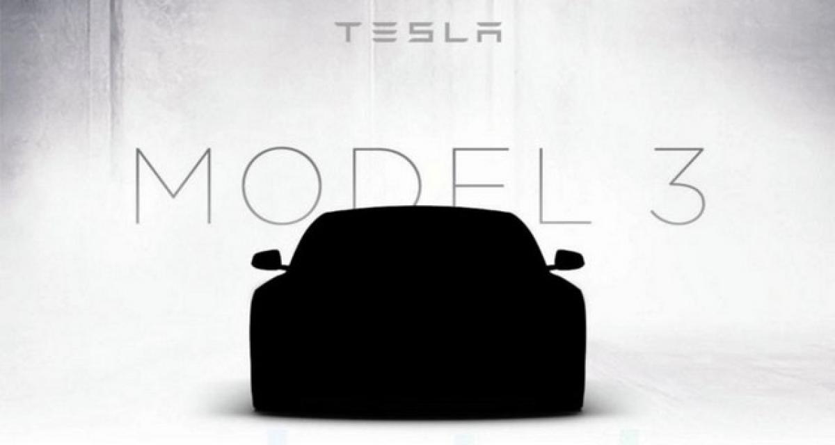Premiers teasers pour la Tesla Model 3
