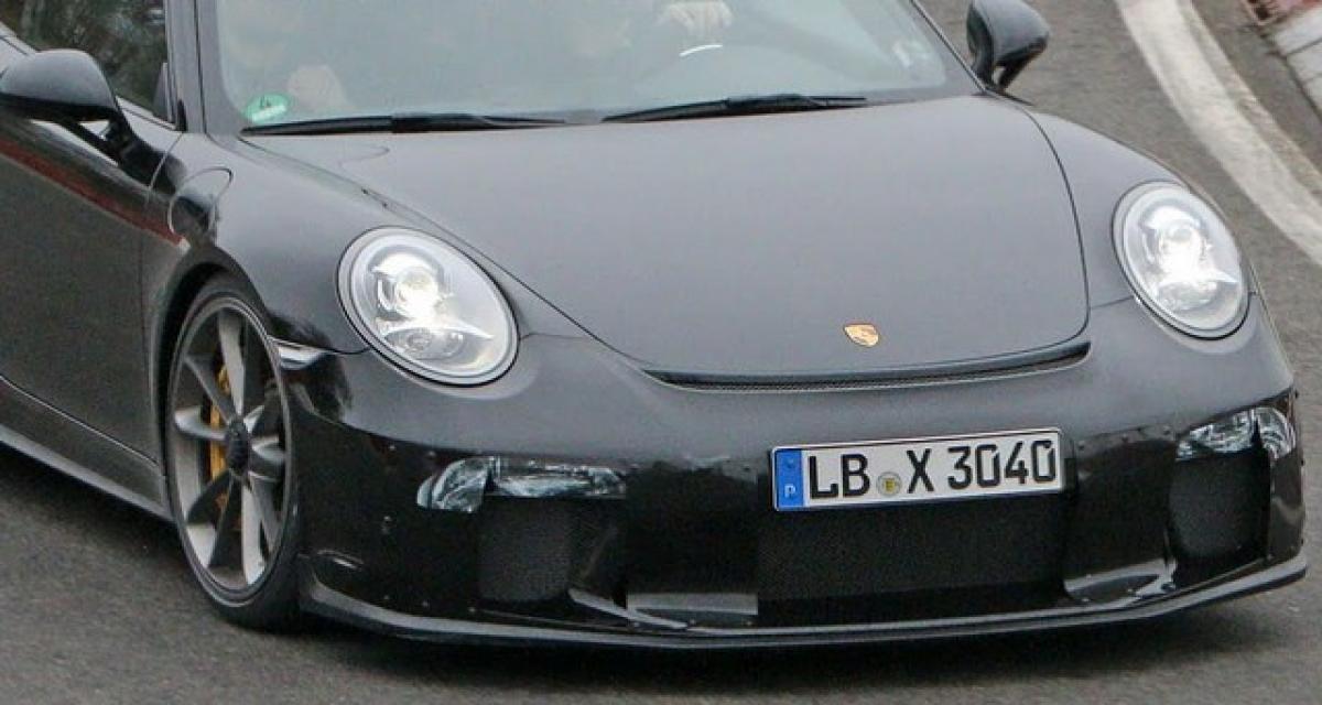Spyshot : Porsche 911 GT3 au Nürburgring