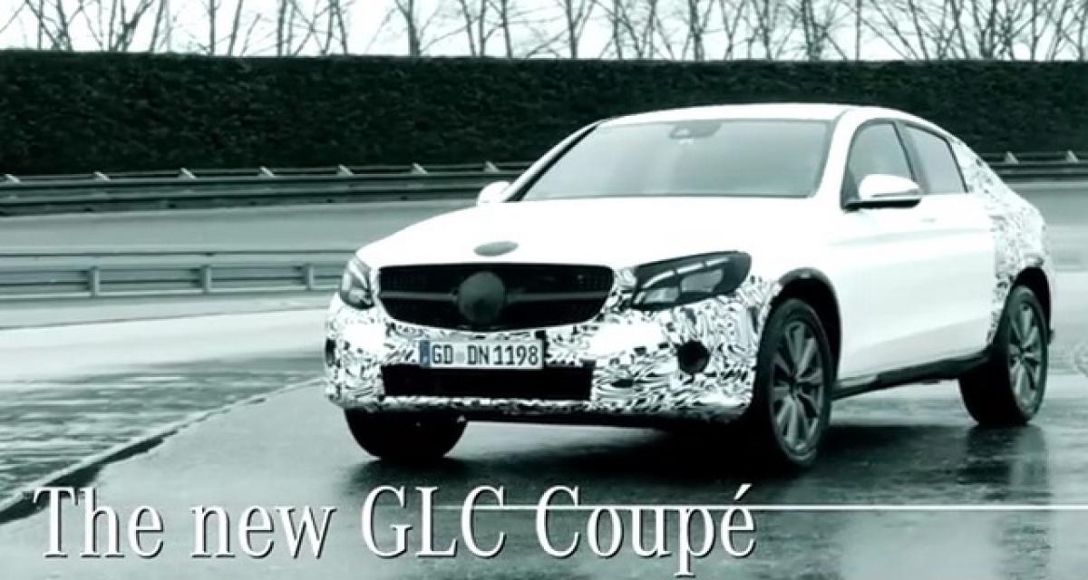 New York 2016 : le Mercedes GLC Coupé s'annonce