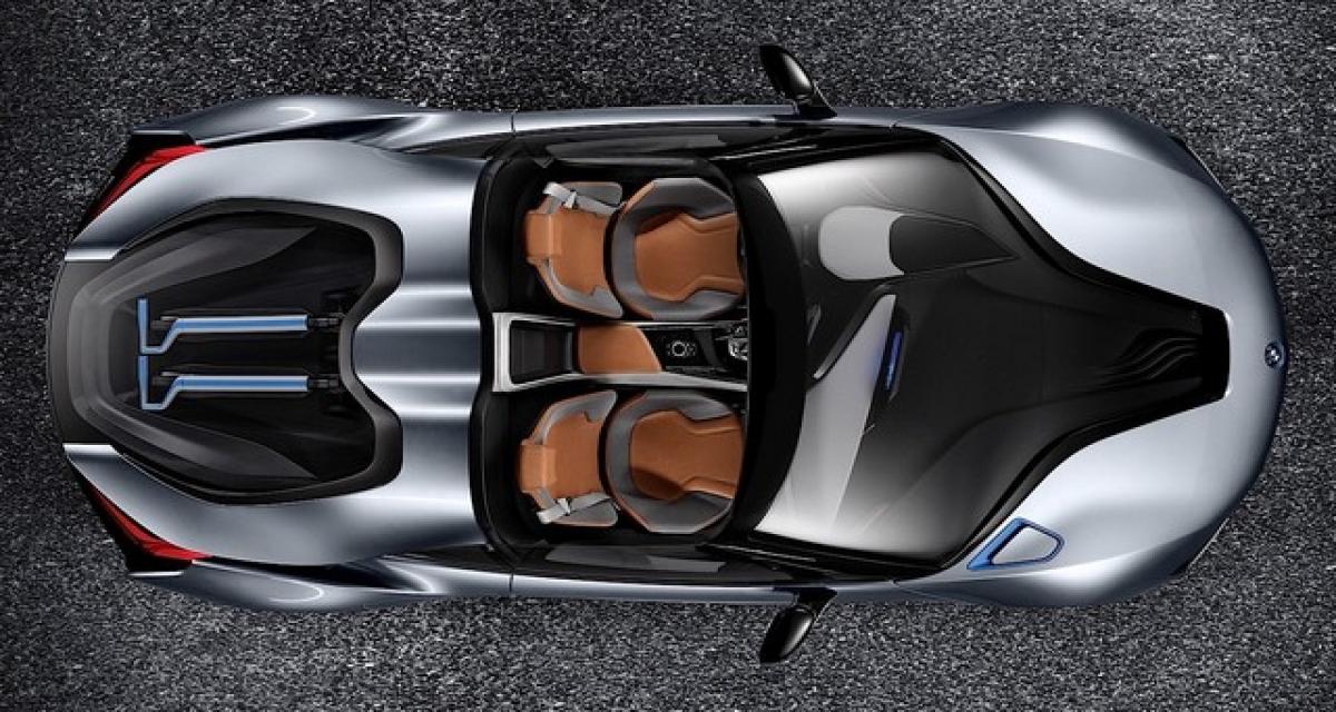 BMW i8 Spyder (Roadster) : officiellement lancée en 2018