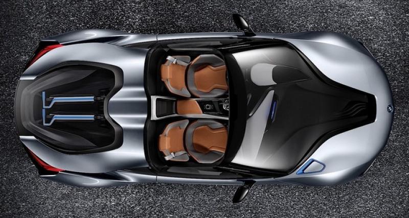  - BMW i8 Spyder (Roadster) : officiellement lancée en 2018