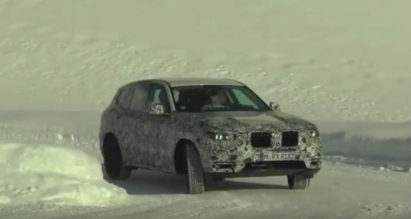  - Spyshot : le BMW X3 mange de la poudreuse