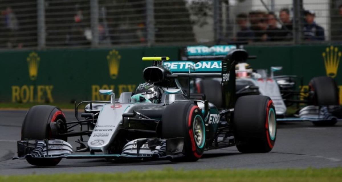 F1 - Melbourne 2016 : Rosberg gagne une course folle, Grosjean marque de gros points pour Haas