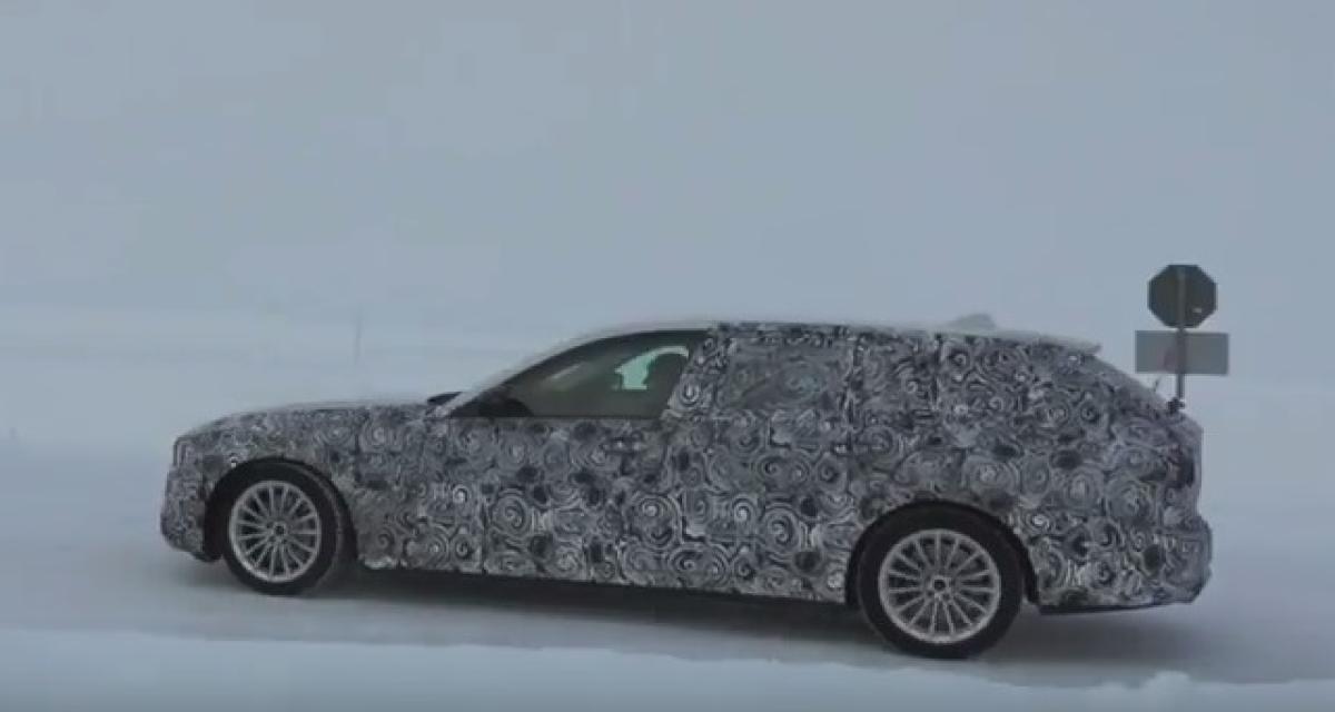 Spyshot : la BMW Série 5 Touring surprise en Suède