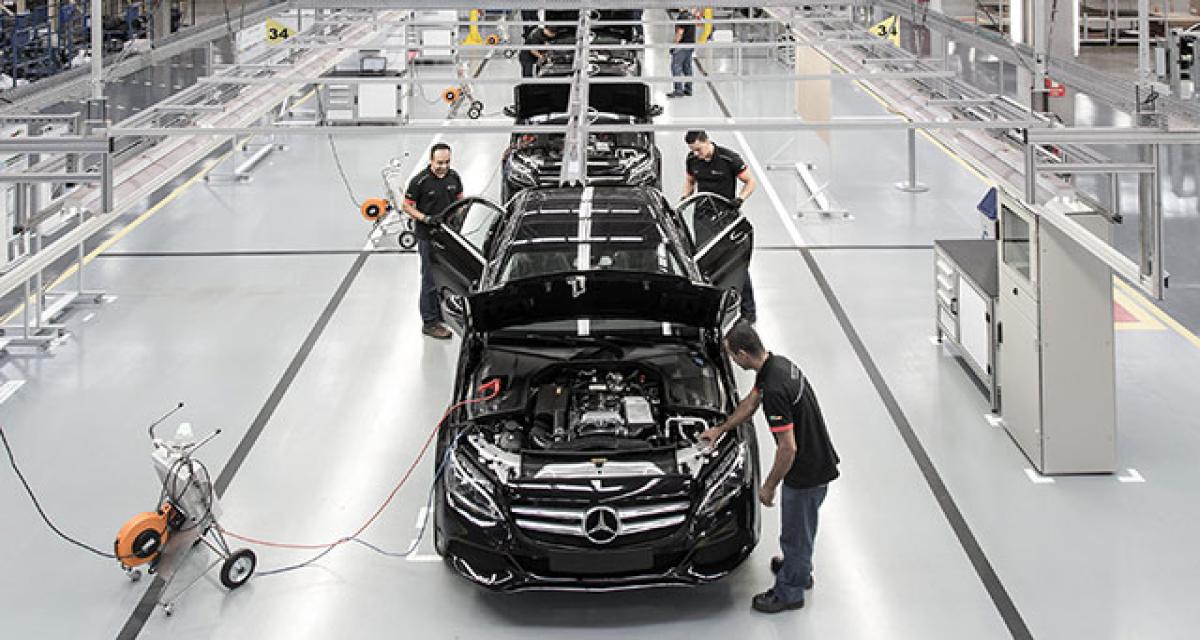 Mercedes débute sa production au Brésil