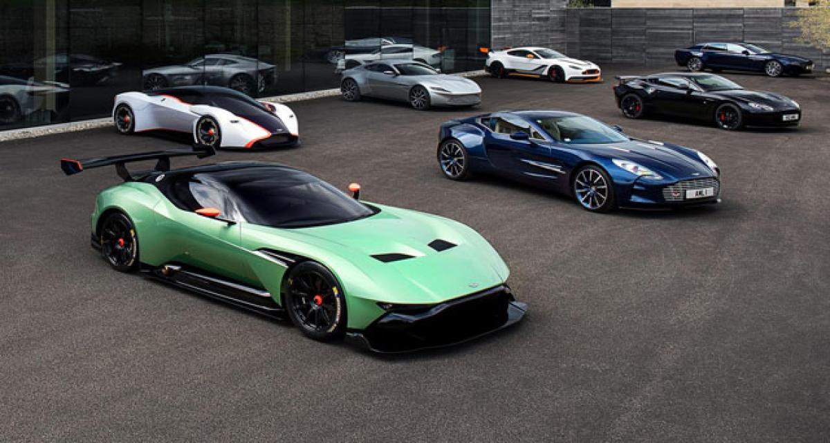 Technologie F1 pour la future Aston Martin Vanquish ?