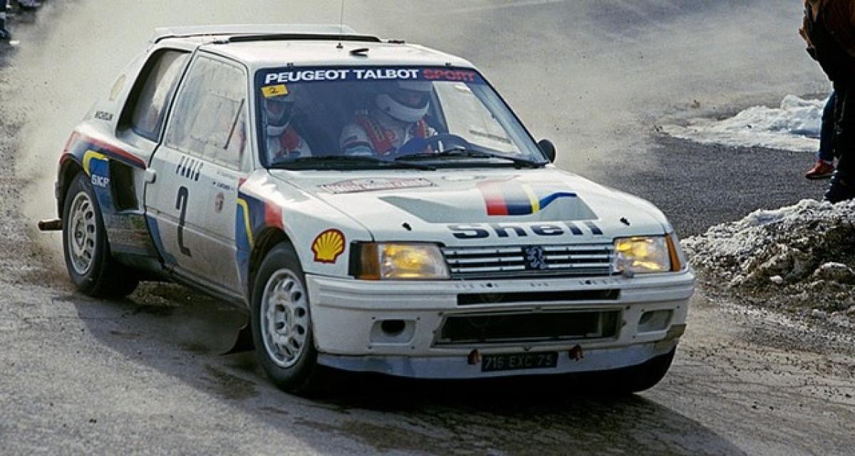 Une Peugeot 205 Turbo 16 Groupe B pilotée par Ari Vatanen bientôt à vendre