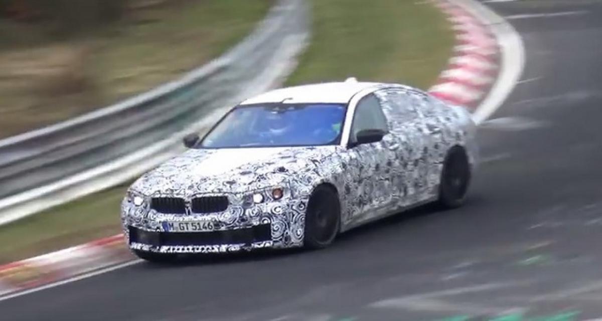 Spyshot : la BMW M5 à l'attaque au Nürburgring