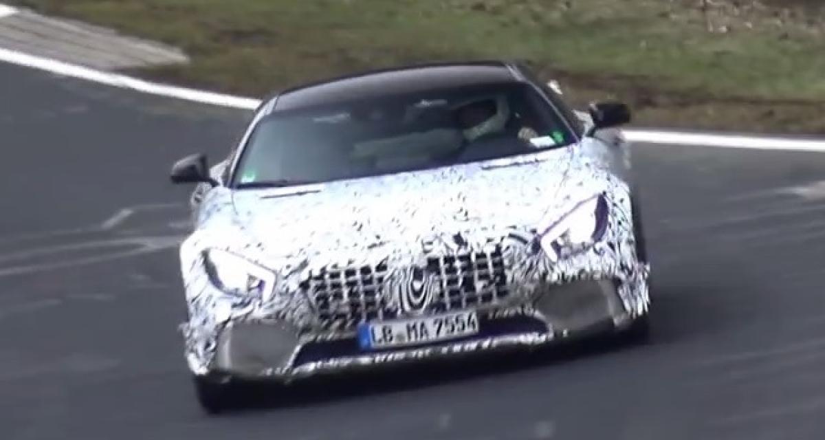 Spyshot : la Mercedes-AMG GT R affute son comportement