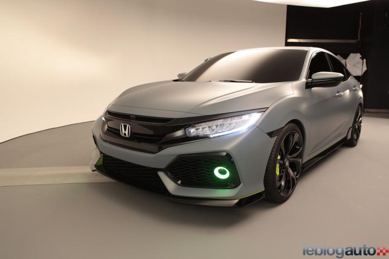  - Genève 2016 : Exclusivité - la Honda Civic prend la pose 1