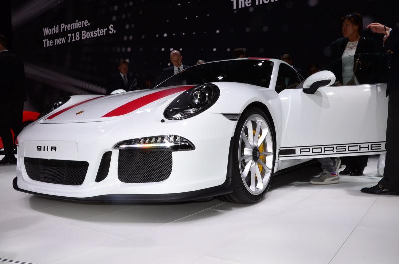  - Genève 2016 live : Porsche 911 R 1