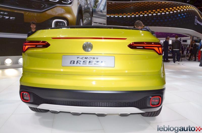  - Genève 2016 live : Volkswagen T-Cross Breeze, l'évocation 1