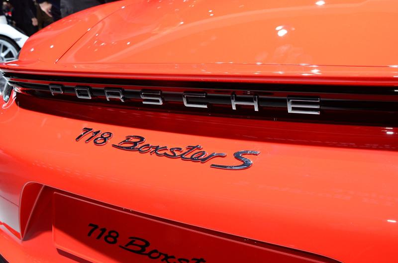  - Genève 2016 live : Porsche 718 Boxster S 1
