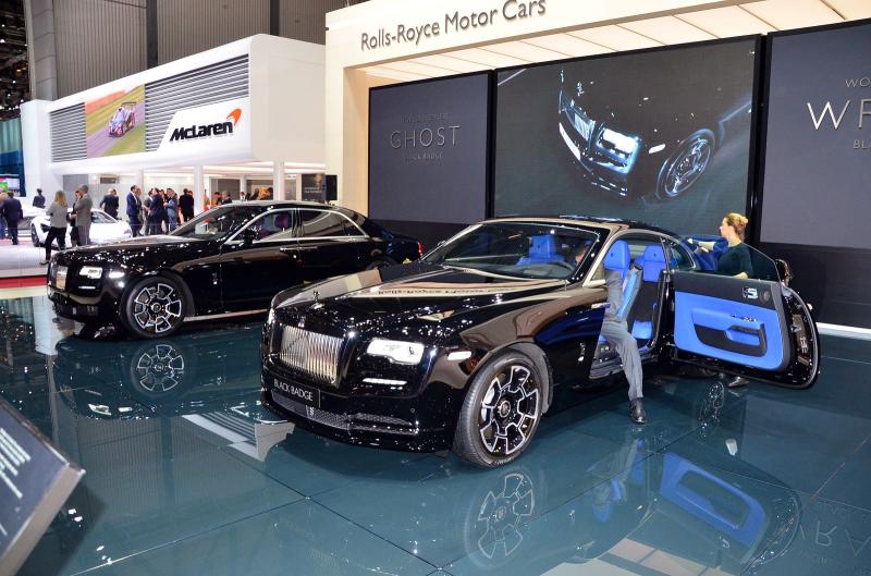  - Genève 2016 live : Rolls-Royce Black Badge 1