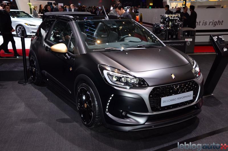  - Genève 2016 live : triple rasade de DS 3 2