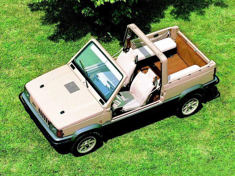  - Les concepts ItalDesign : Fiat Panda 4x4 Offroader & Strip (1980) 1