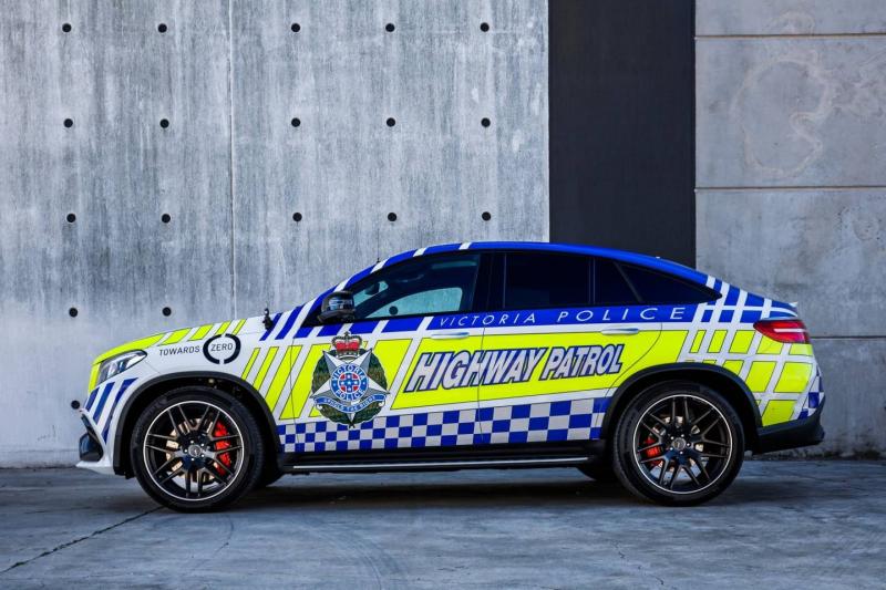  - Un Mercedes GLE 63 AMG S Coupé pour la police australienne 1
