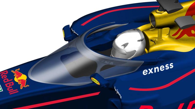 F1 : Red Bull Racing présente sa version du HALO 1