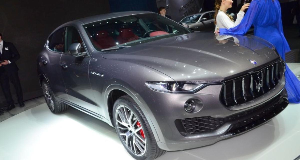 Maserati Levante : cibles élargies