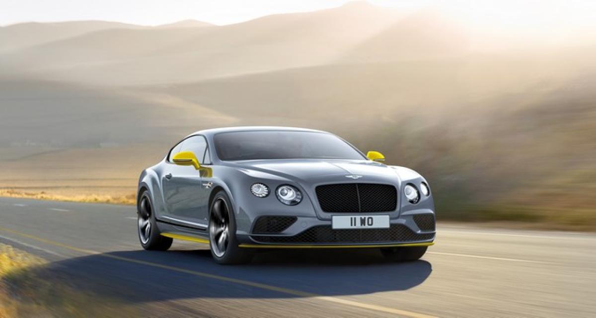 La Bentley Continental GT Speed augmente encore sa puissance