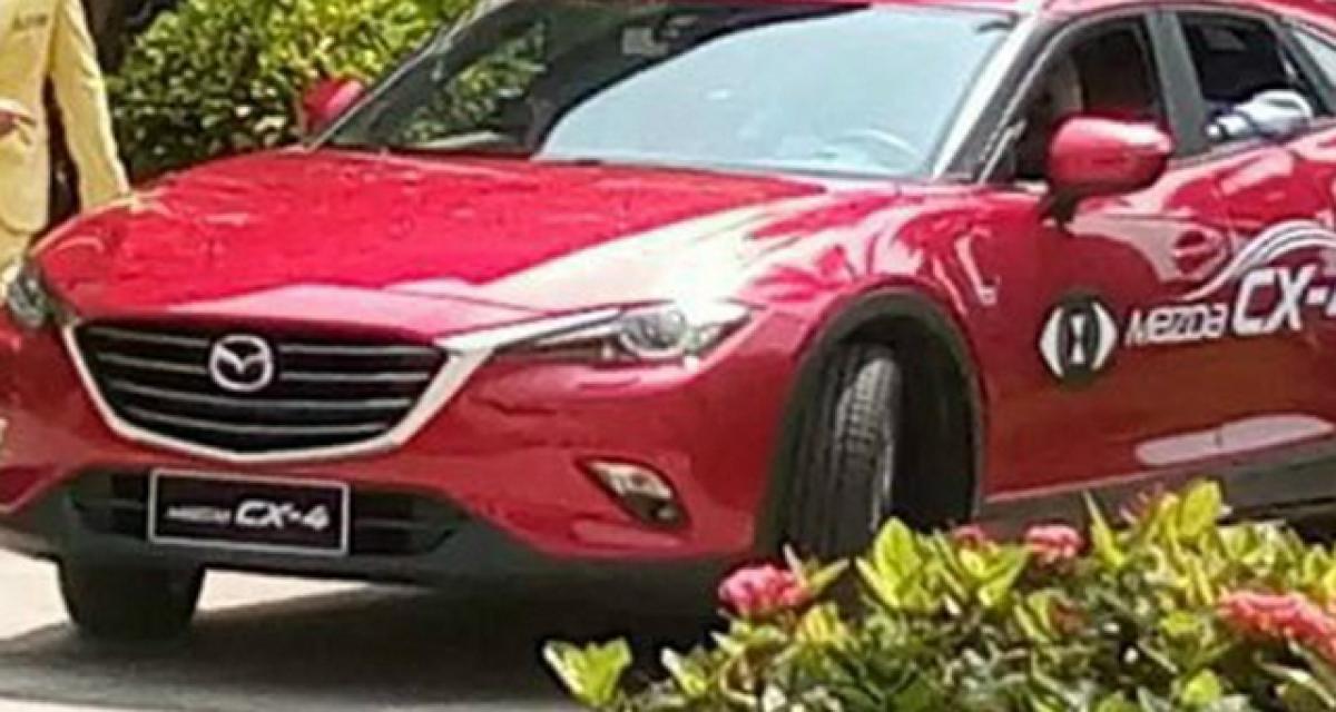 Pékin 2016 : le Mazda CX-4 ne cache plus rien