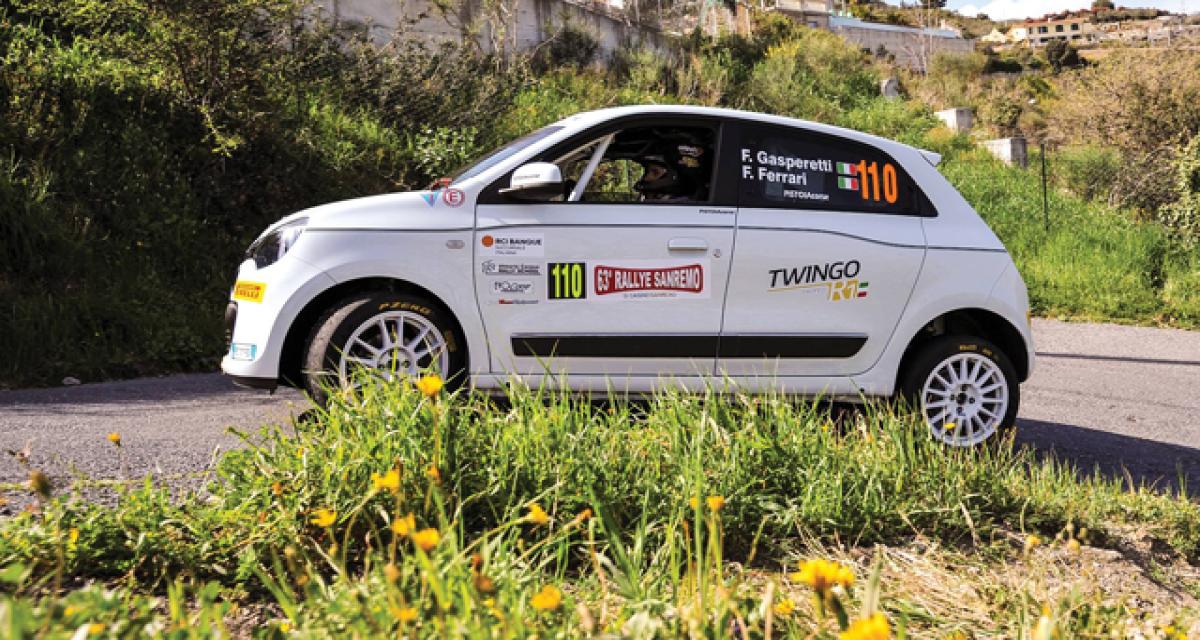 Rallye - Une Renault Twingo R1A lancée en Italie