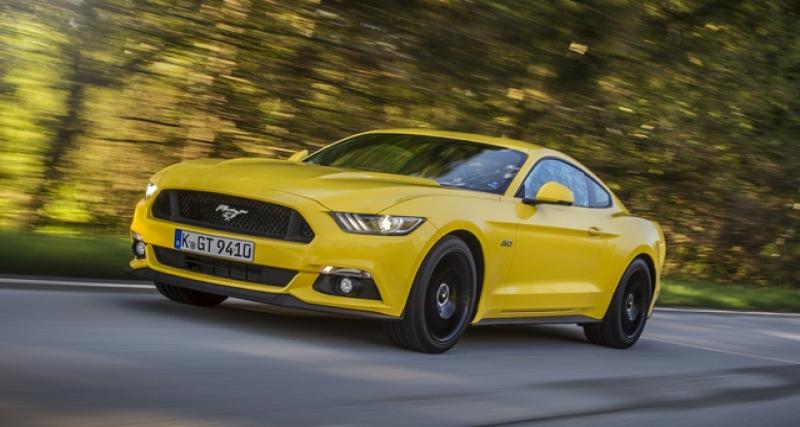  - Ford Mustang : devant les coupés sportifs allemands en mars dernier