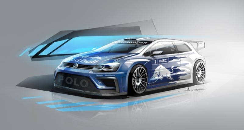  - WRC - Volkswagen tease sa Polo "2017"