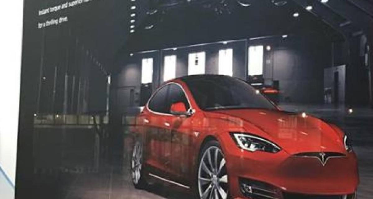 La Tesla Model S restylée en fuite ?