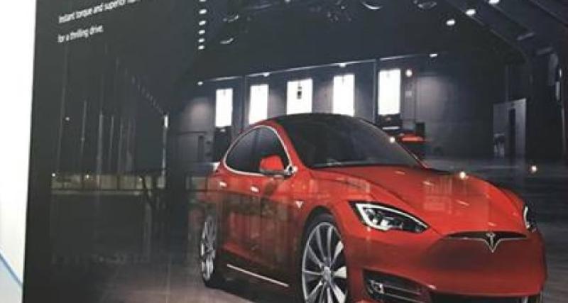  - La Tesla Model S restylée en fuite ?