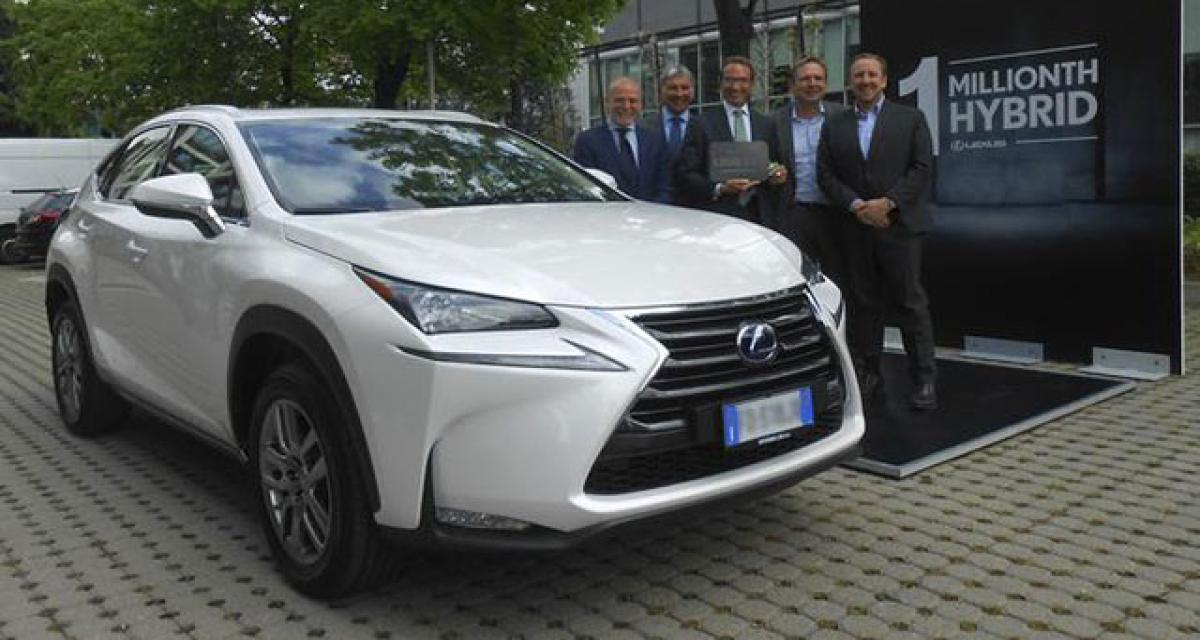 Déjà un million de Lexus hybride sur les routes